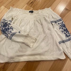 off the shoulder top